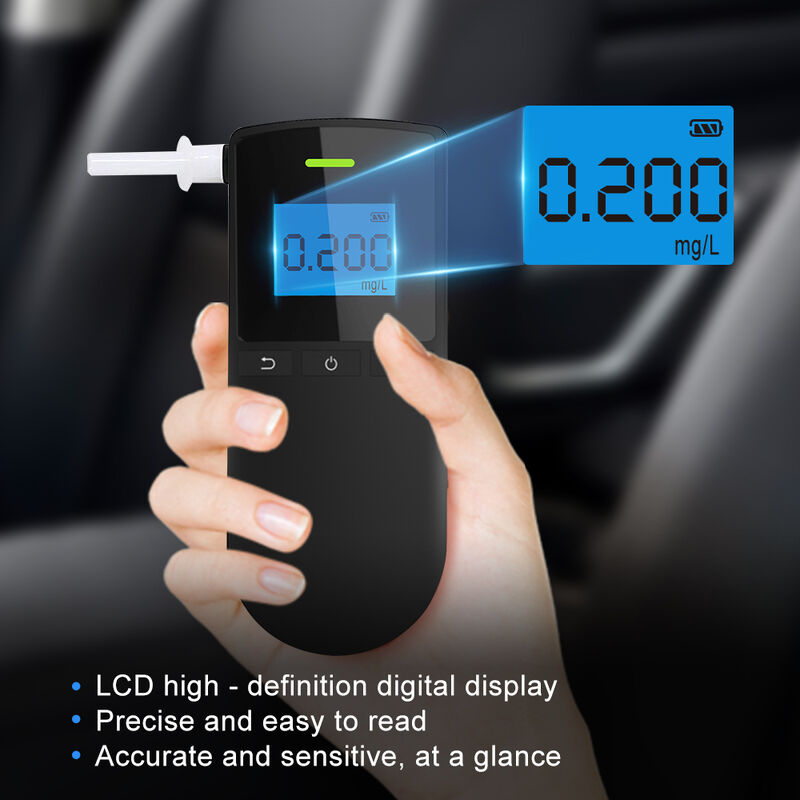 Portable Digital Breathalyzer Alcohol Tester Gas Analyzers Product Category