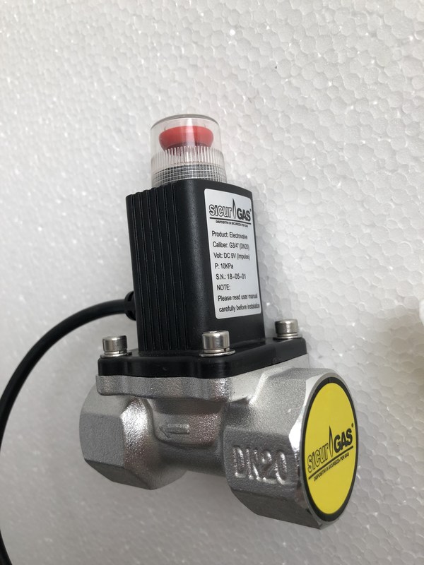 Pulse Kitchen Natural Gas Solenoid Valve Natural Gas Shut Off Valve For Bbq