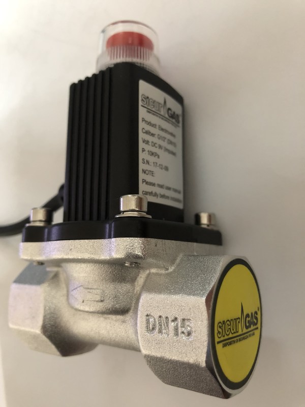Pulse Kitchen Natural Gas Solenoid Valve Natural Gas Shut Off Valve For Bbq